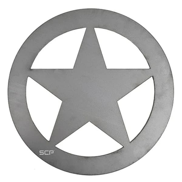 Star Circle Steel - 12"