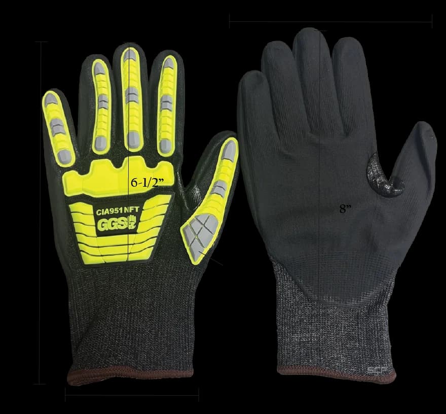 Vise Gripster Tuffalene 21-Gauge Touch Screen Gloves Large (9)