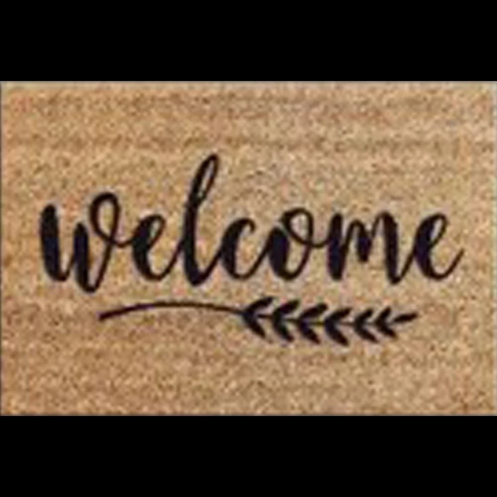 Welcome Mat #4 - 28" x 18"
