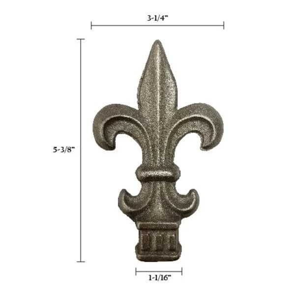 Finial - Traditional - 1/2"