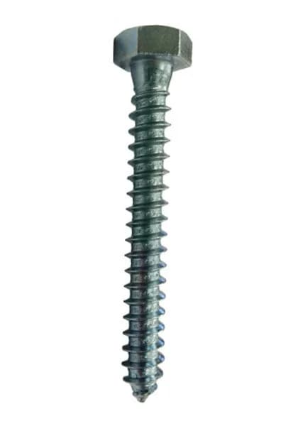 Lag Bolts for Continuous Fence Clips 5/16" x 2.5"