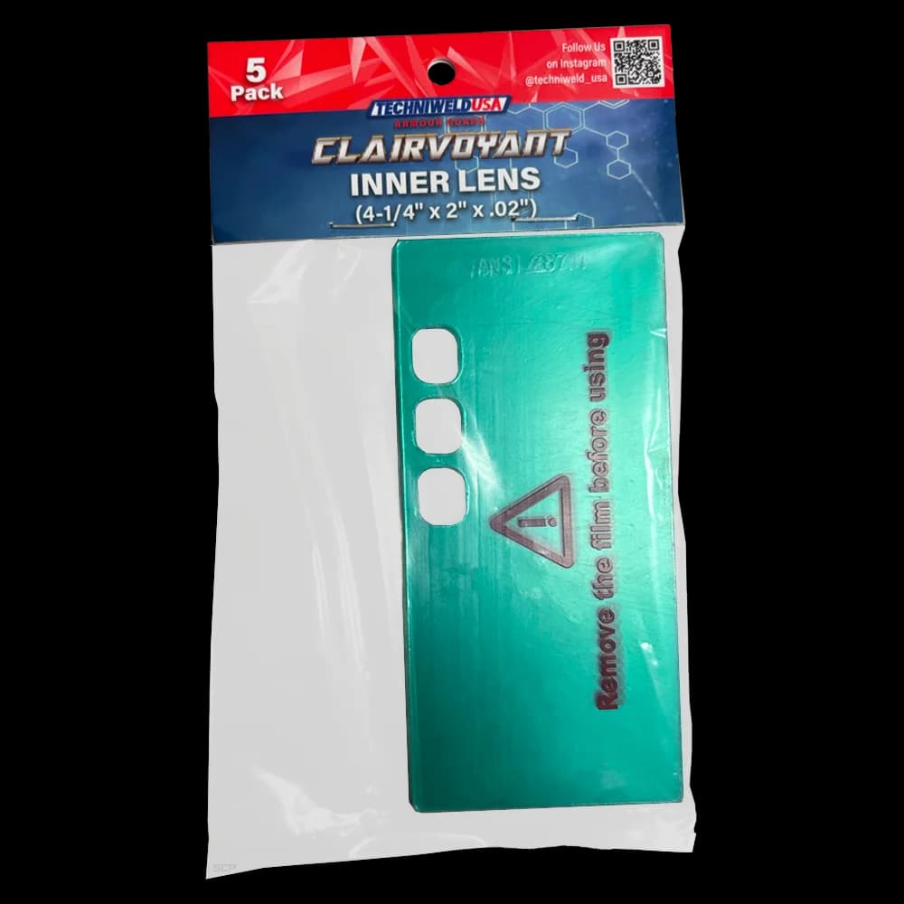 Armour Guard Inner Lens 2" x 4-1/4" x 0.50 MM Thickness - 5 Pack