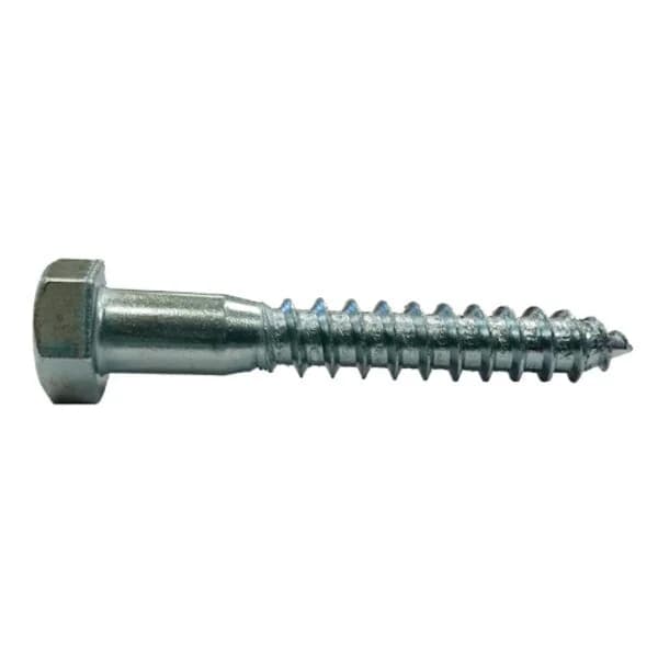 Lag Bolts for Continuous Fence Clips 3/8" x 2.5"