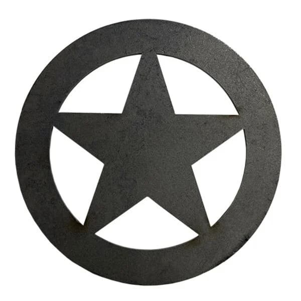 Star Circle Steel - 4-1/2"