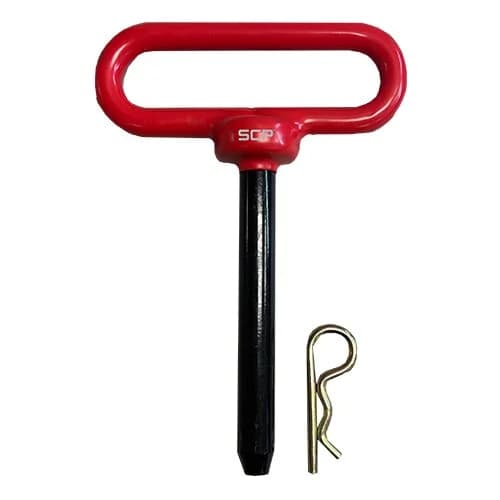 Hitch Pin With Red Handle - 1/2" x 3-5/8" UL