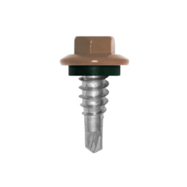 Lap Drill Screw 14 x 7/8" Mocha Tan