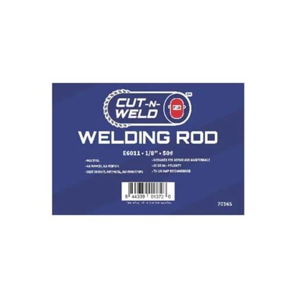 E6011 1/8" Welding Rods 50# Box