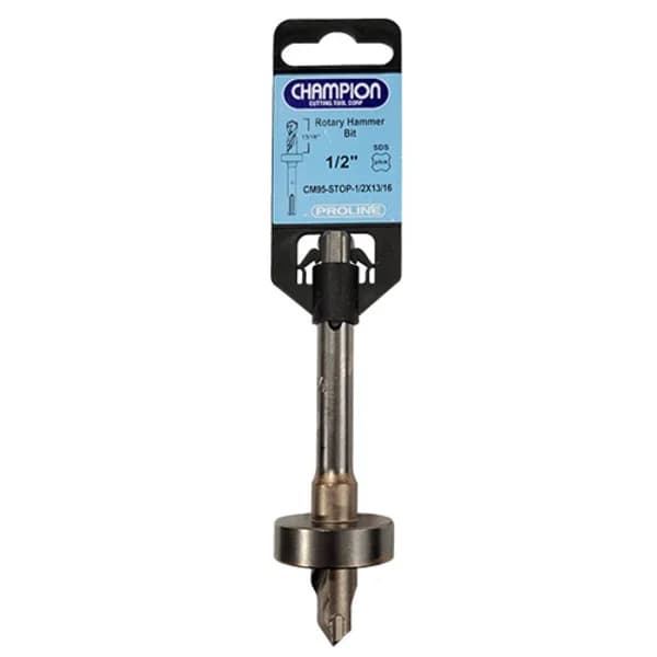 SDS Plus Stop Hammer Bits - 1/2" X 13/16" With 3/8" Drop