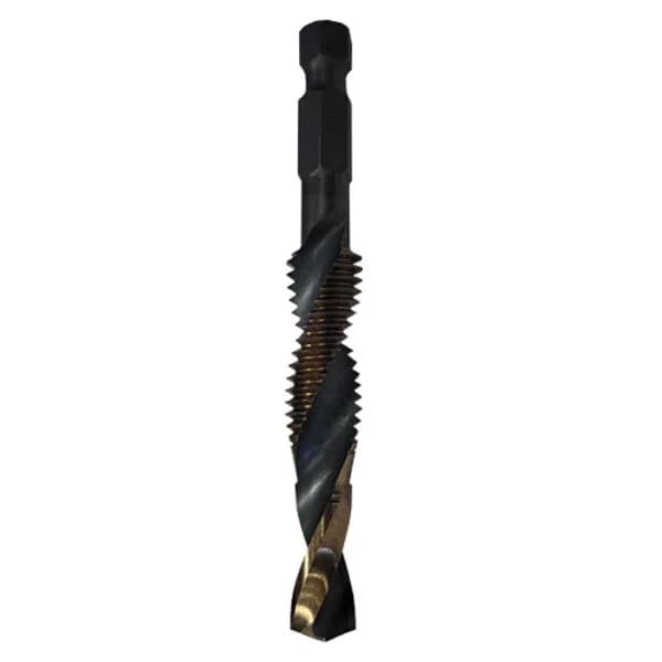 Hex Shank (11/32") Combinantion Drill & Tap 27/64" (DT22HEX-1/2-13)