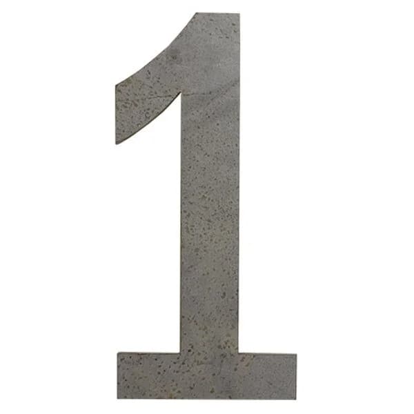 Laser Cut Number '1' 3/16" X 8" Tall