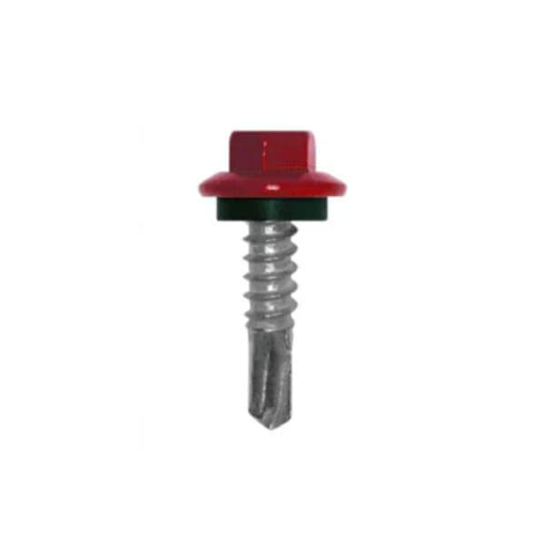Self Drill Screw 12-14 x 1" Rustic Red