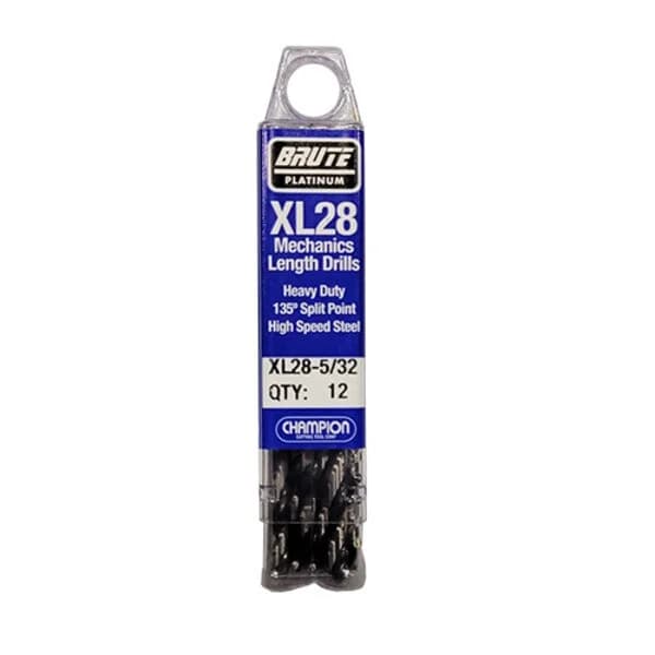 Brute Mechanics Length Drills - Heavy Duty 5/32" X 1-11/16" X 2-3/4" - 12/PK