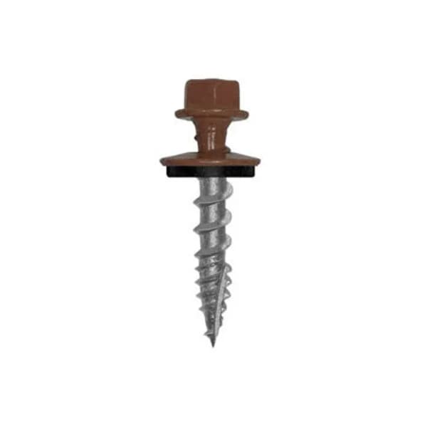 Metal to Wood Screw, Type 17, 10 x 1-1/2" Brown
