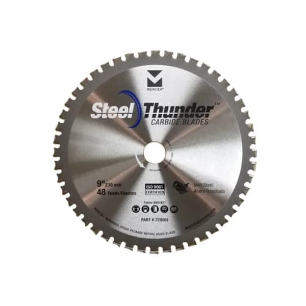 Mercer Steel Thunder Blade, 9" x 1" - Mild Steel