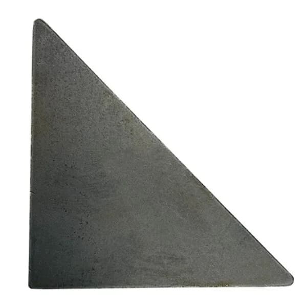 Triangular Die Cut 2.5" x 2.5" x 3/16"