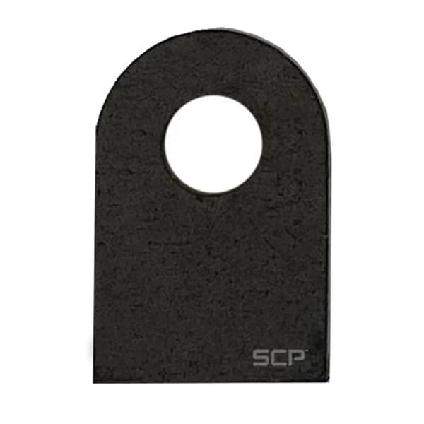 Flat Surface Mount Tab - 1" X 1.50" X 3/16" With 0.40" Hole