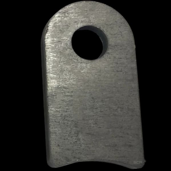 Radius Surface Mount Tab - 1.31" X 2.51" X 3/16" - 0.53" Hole