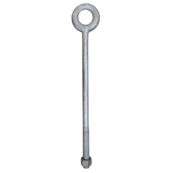 Eyebolt 1/2" X 10" X 3" Usable Length - Forged HDG