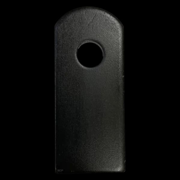 Weld Tab 1/8" x 2-3/8" x 1" with 3/8" Hole