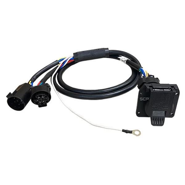 Truck Bed 7 Way Adapter Harness 6'