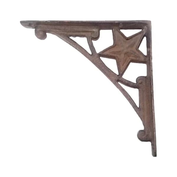 Cast Iron Brace, Star - Small