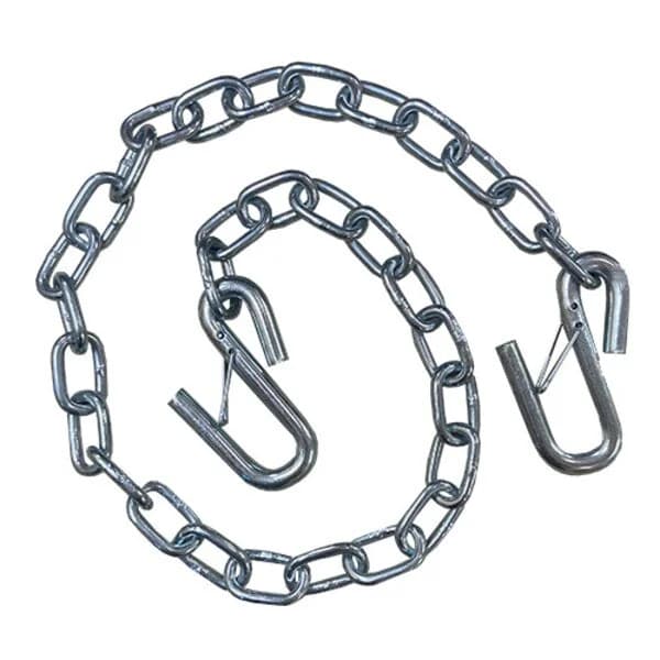 Safety Chain 1/4" X 36" With 7/16" "S" Hooks Pail (Contains 40PCS)