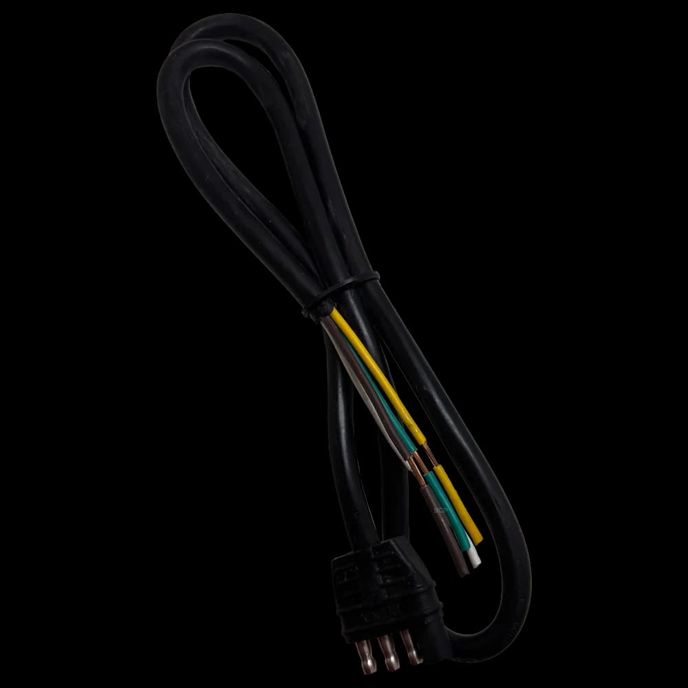 Trailer Light Cable - 4 Way Connector, bonded wire - 3ft X 16 AWG