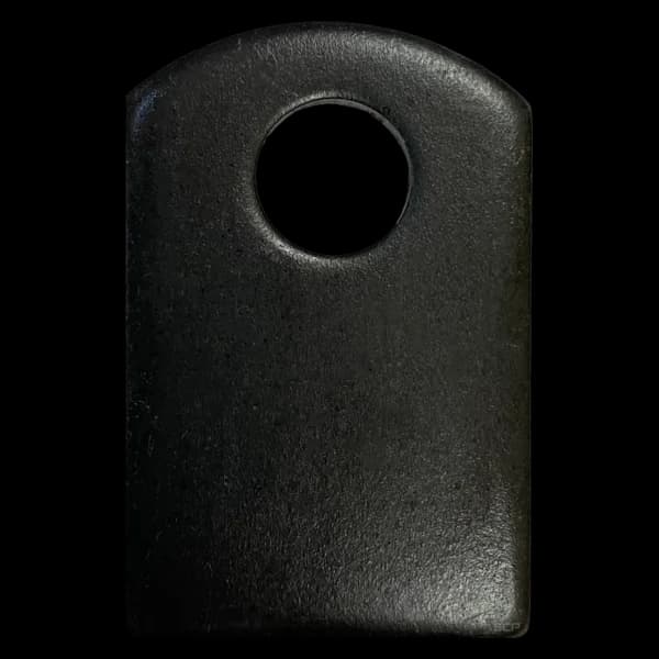 Weld Tab 1/8" x 1-1/2" x 1" with 3/8" Hole