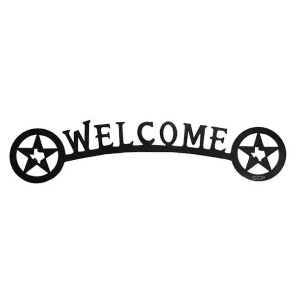 Welcome Stars 11GA 8" X 30" - Powder Coated