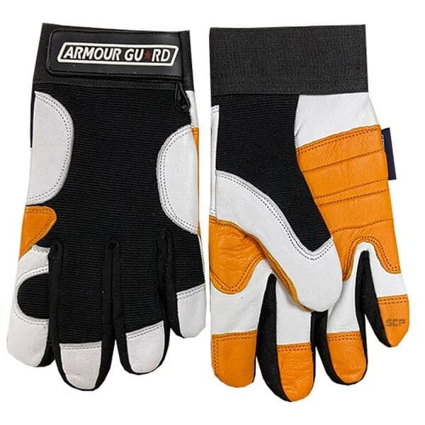 Mechanics Glove - Superior Gold & Pearl Goatskin - Medium (AG1490)