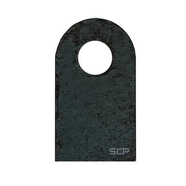 Flat Surface Mount Tab - 1" X 1.75" X 3/16" With 0.40" Hole