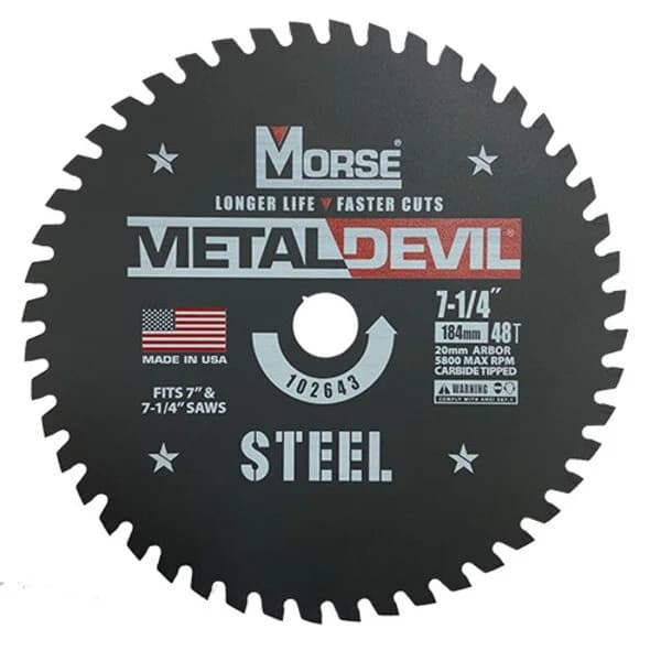 Md-Blade 7-1/4" X 48T Tct Stl 20MM