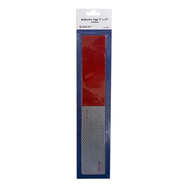 Reflective Tape Kit - Red/Silver - 4/Pack