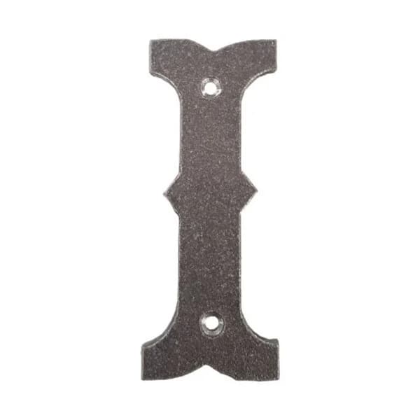 Western Letter 'I' with Holes