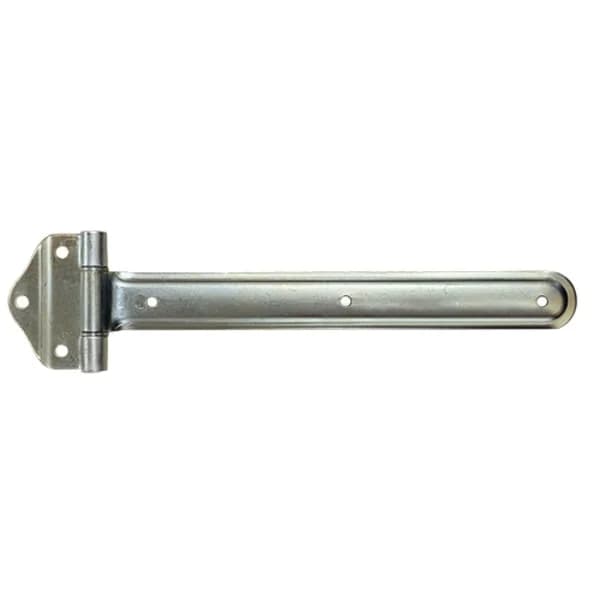 Strap Hinge with Triangle Base 16" - Zinc