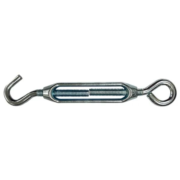Turnbuckle Hook & Eye 5/16" x 9-3/8" - Zinc