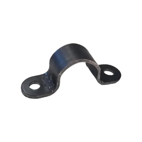 Continuous Fence Clip for 1-1/4" Pipe (Rounded Ends), 10ga with 3/8" Holes