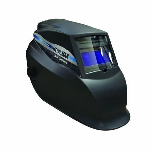 Metal Man 9-13 Shade Auto Darkening Welding Helmet with 3.62“ X 1.36” View