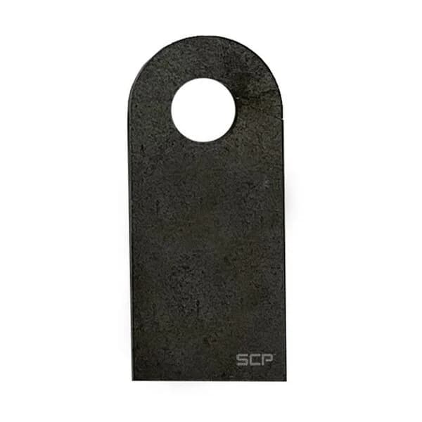Flat Surface Mount Tab - 1" X 2.25" X 3/16" With 0.40" Hol