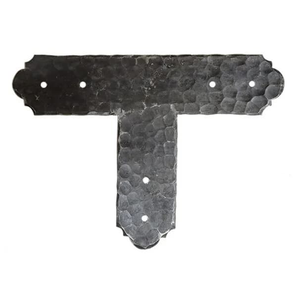 Hammered "T" Plate 14-1/4" x 10-1/4"