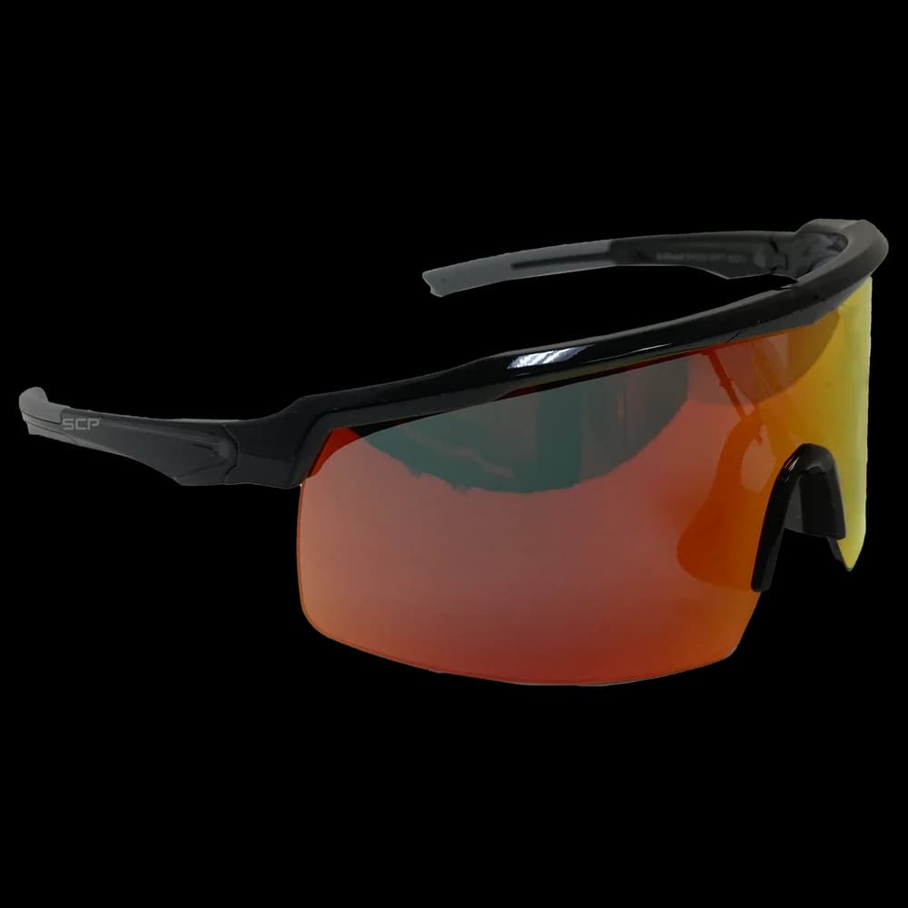Whipray Red Mirror Performance Fog Tech Lens - Black