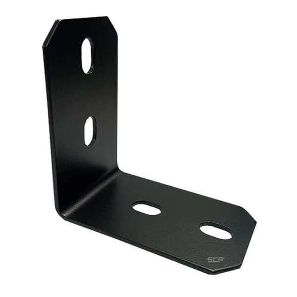 Corner Brace Structural - 4.9" X 3" X 1/8" Black