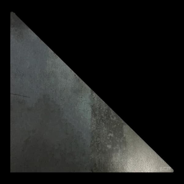Triangular Die Cut 6" X 6" X 1/4"