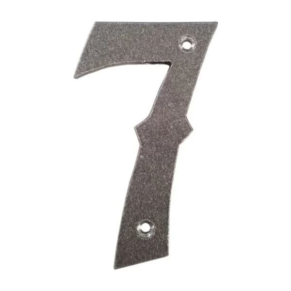 Western Number '7' with Holes