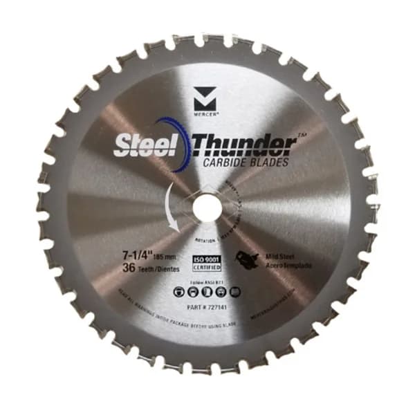 Mercer Steel Thunder Blade, 7-1/4" x 5/8" - Mild Steel