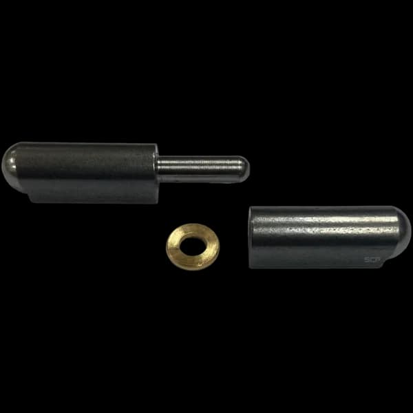 Bullet Hinge with Steel Pin & Brass Bushing 2-3/4"