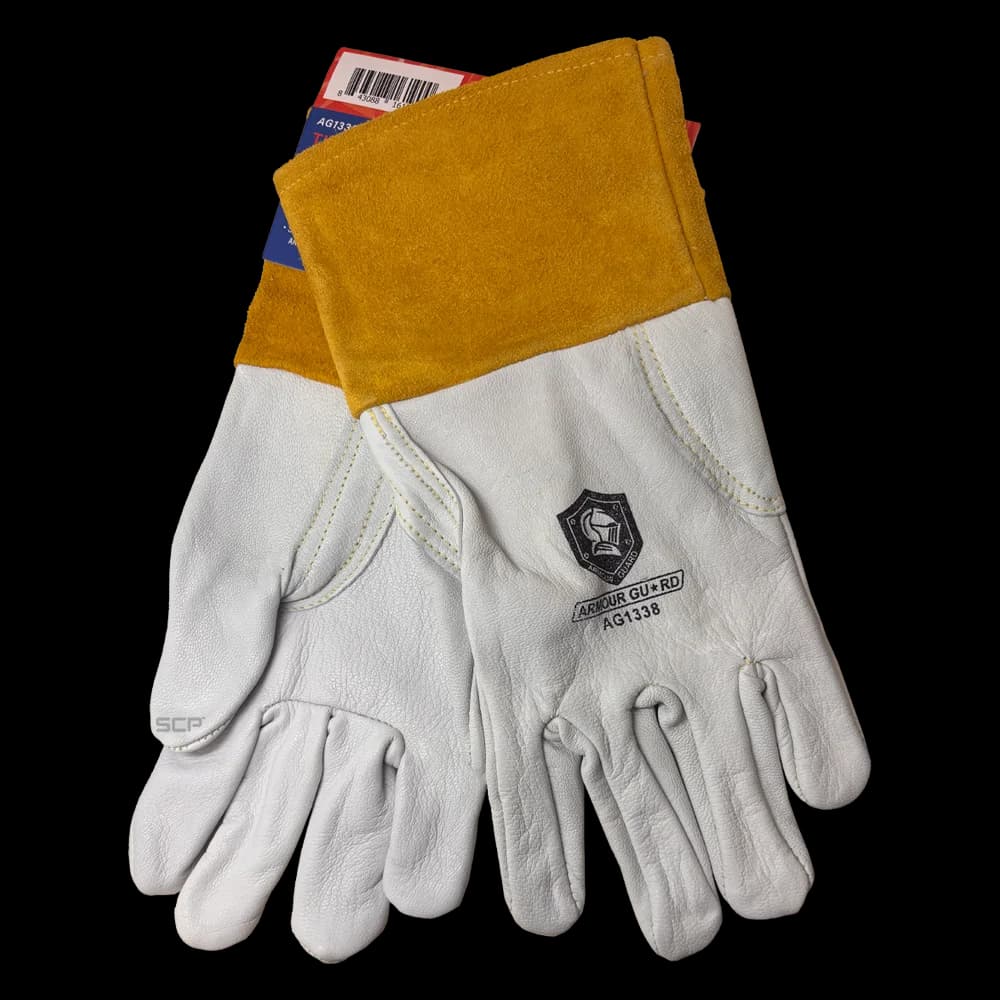 Tig Welding Glove - Superior Top Grain Pearl Goatskin - Extra Large