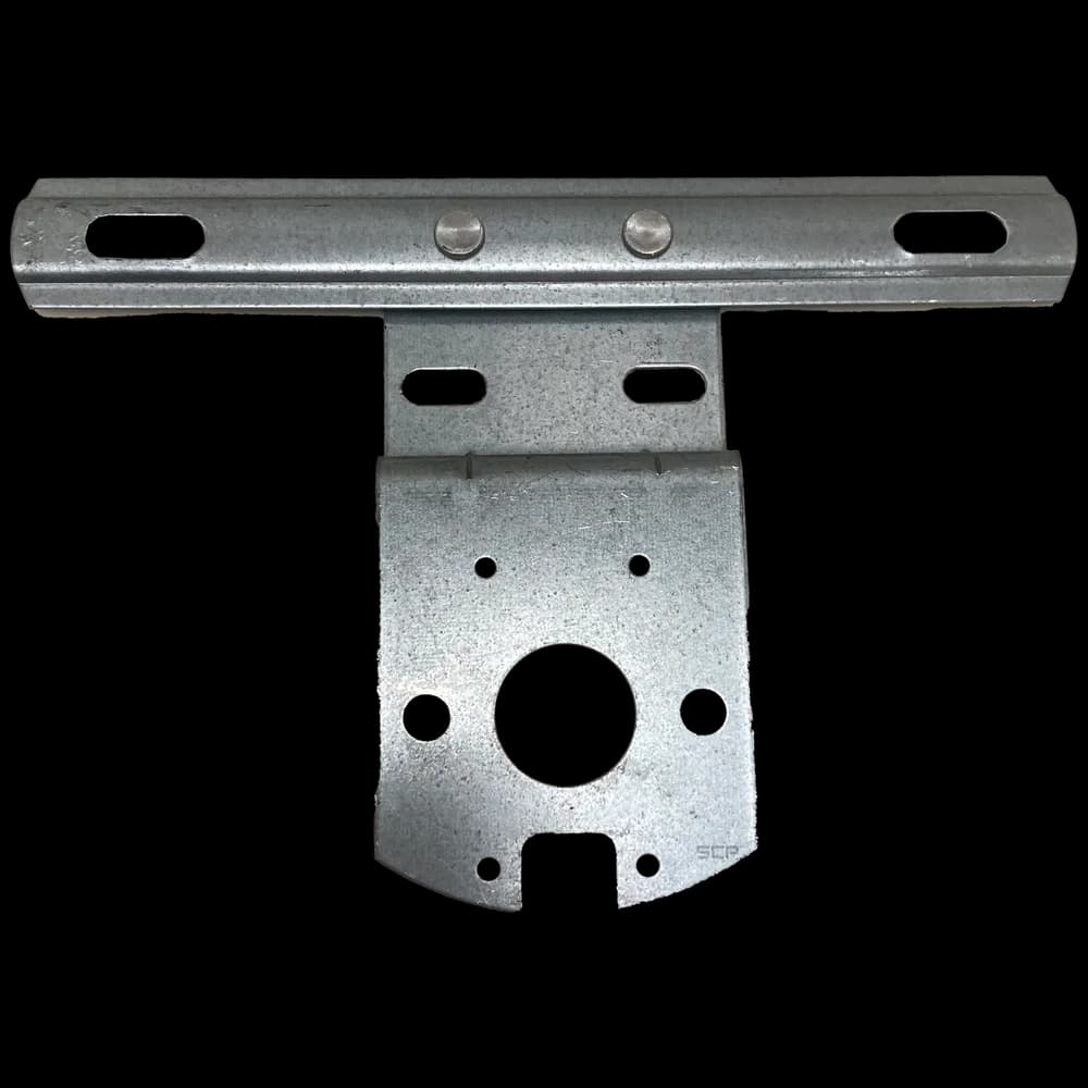 Trailer License Plate Bracket - Zinc