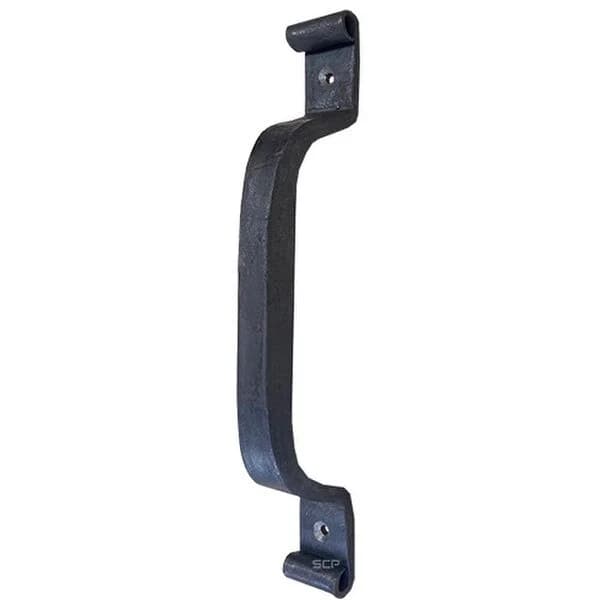 Curled Iron Door Pull - 5/8" X 10"